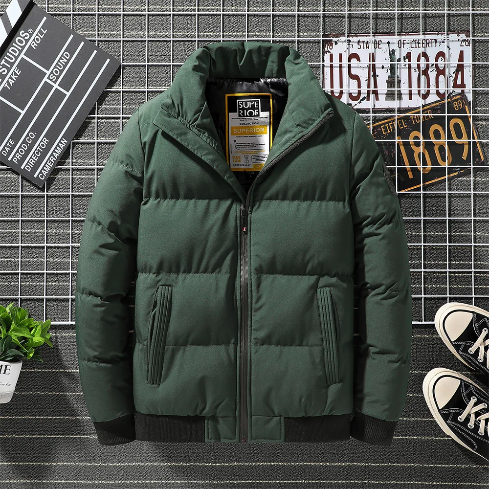 Winter Puffer Jackets Men 2023 New Harajuku Casual Hip Hop Stand Collar Thicken Warm Solid Color Loose All-match Parkas Coat 8XL
Winter Puffer Jackets Men 2023 New Harajuku Casual Hip Hop Stand Collar Thicken Warm Solid Color Loose All-match Parkas Coat 8XL