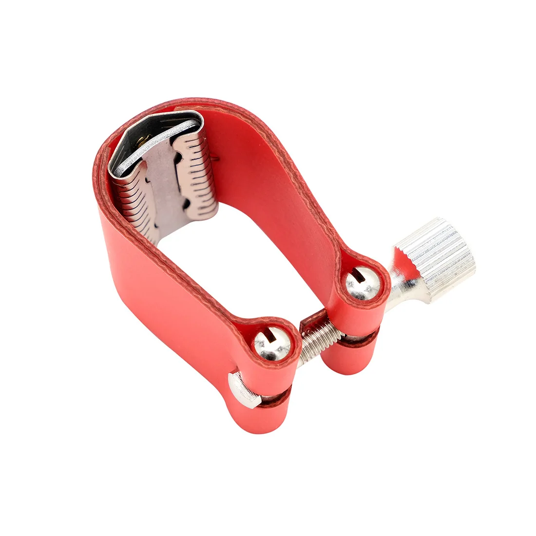 Generic Fastener Clip Clamp Single Screw Adjustment Alto Sax Mouthpiece