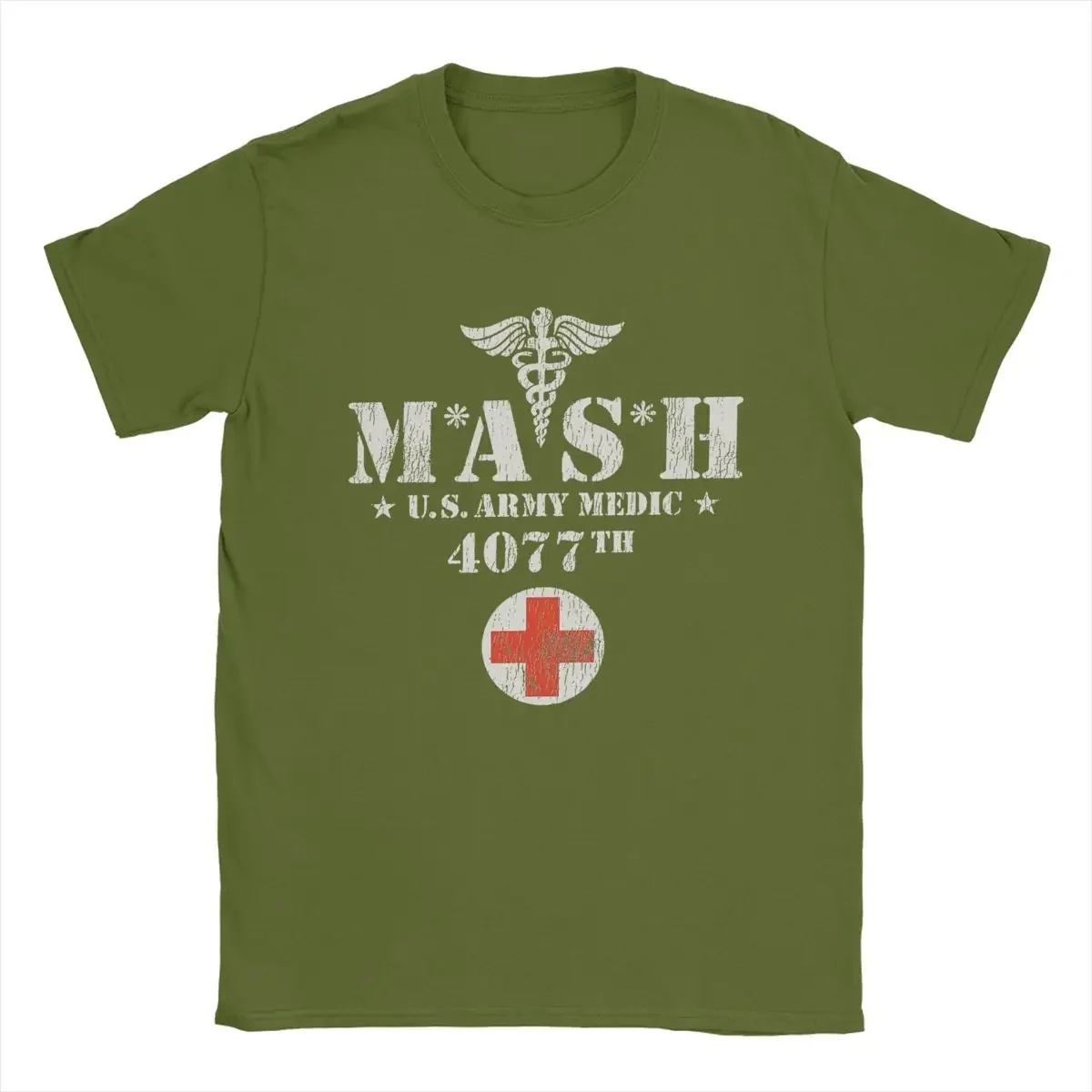 Novelty Mash 4077 TV Show T-Shirts Men Round Neck Pure Cotton T Shirt Short Sleeve Tee Shirt Gift Idea Clothing 
Novelty Mash 4077 TV Show T-Shirts Men Round Neck Pure Cotton T Shirt Short Sleeve Tee Shirt Gift Idea Clothing