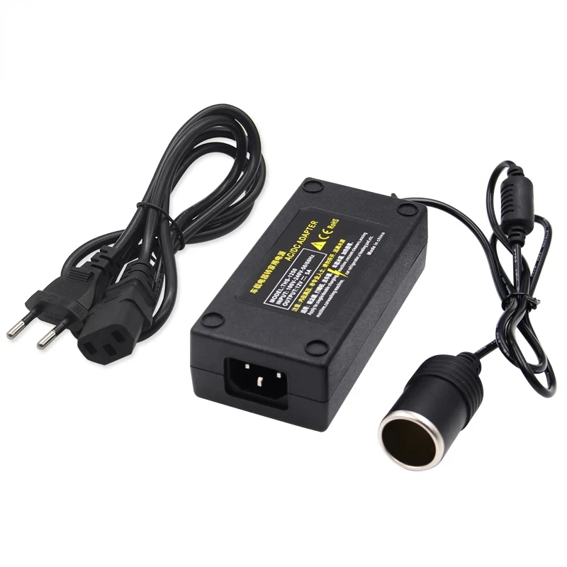 AC Adapter DC 110V to 12V 5A Car Cigarette Lighter Converter Inverter 12V Charger w/ Plug for Air Pump Vacuum Cleaner
AC Adapter DC 110V to 12V 5A Car Cigarette Lighter Converter Inverter 12V Charger w/ Plug for Air Pump Vacuum Cleaner