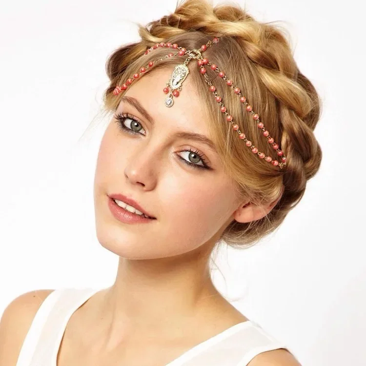 Boho Bridal Rhinestone Pearl Tassel Hair Hoop Headdress Headband Women Party Headwear Head Tiara Head Piece Hair Accessories
Boho Bridal Rhinestone Pearl Tassel Hair Hoop Headdress Headband Women Party Headwear Head Tiara Head Piece Hair Accessories