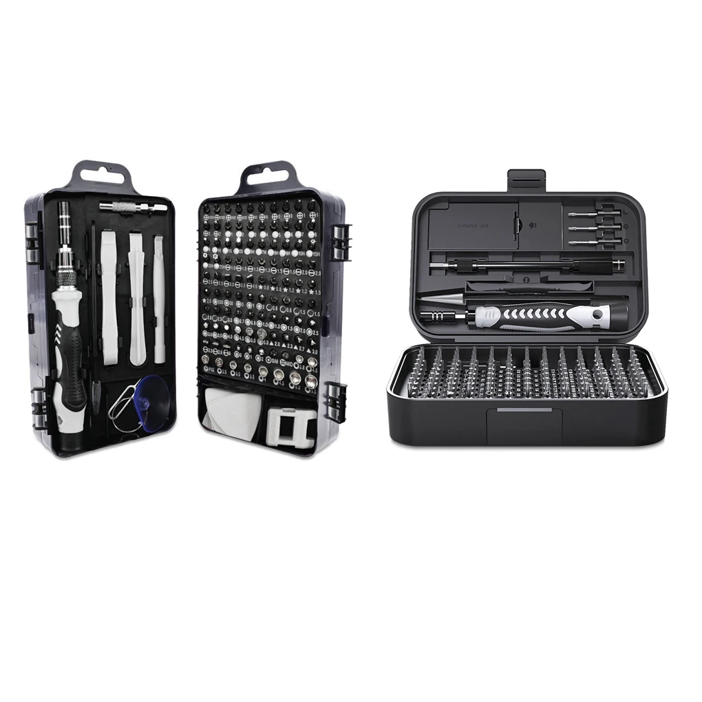 Screwdriver Set Precision Alloy Steel Screw Driver Bits Electronics Crafts Repairing Portable Tools with Case 130PCS
Screwdriver Set Precision Alloy Steel Screw Driver Bits Electronics Crafts Repairing Portable Tools with Case 130PCS