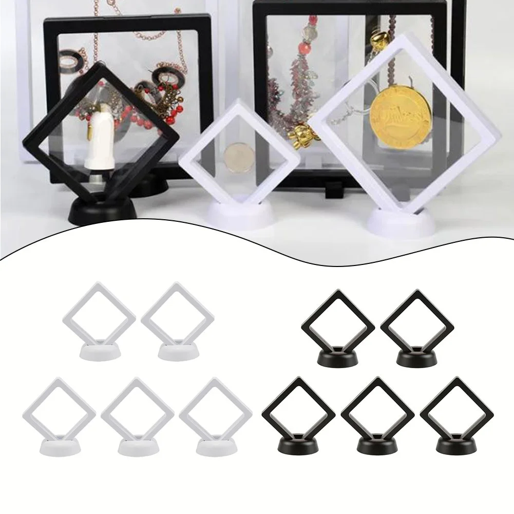 5Pcs 3D Coin Jewelry Storage Box Display Case Stand For Necklace Watch Earring Gem Ring Medallion Medal Coin Holder Container
5Pcs 3D Coin Jewelry Storage Box Display Case Stand For Necklace Watch Earring Gem Ring Medallion Medal Coin Holder Container