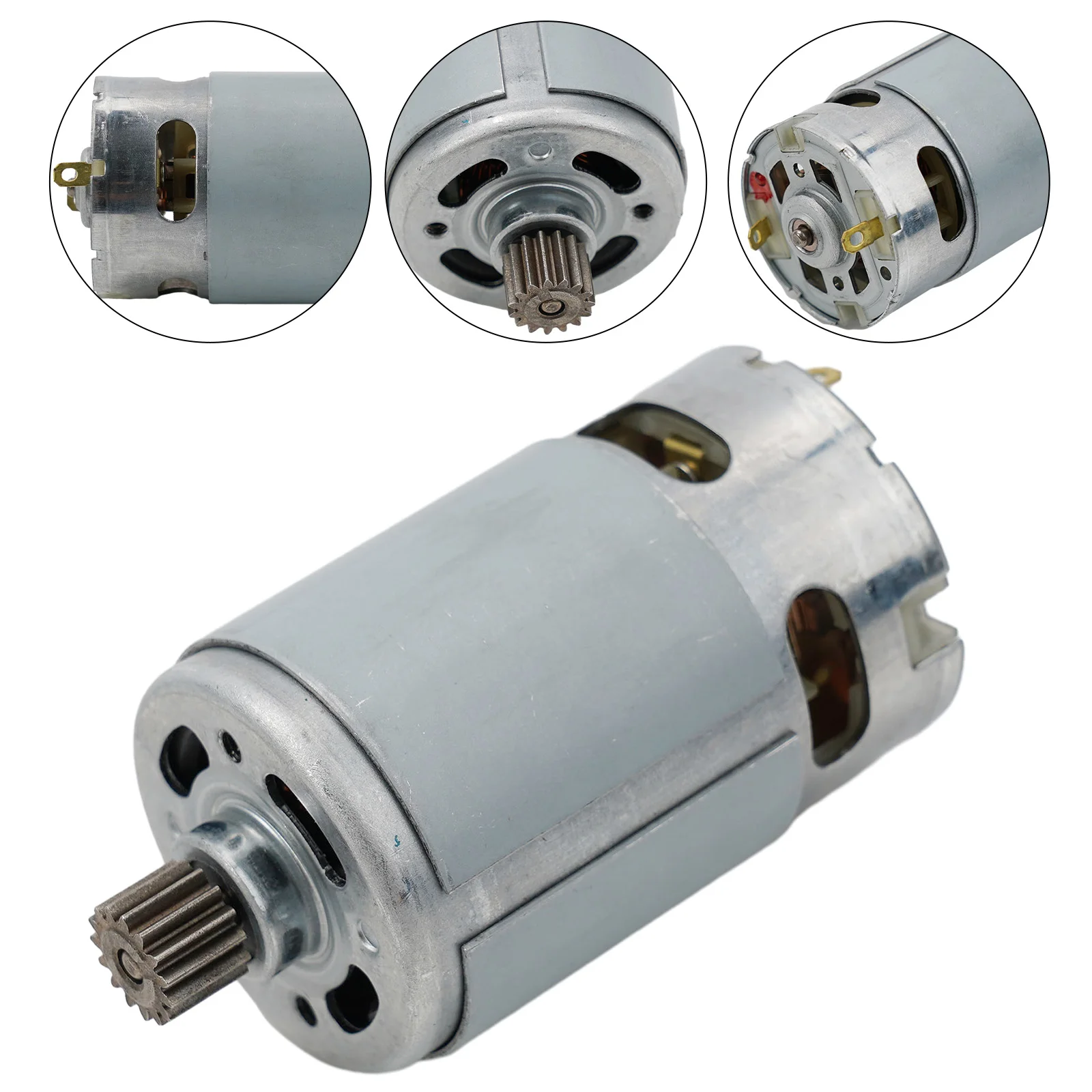 Brand New Durable Practical High Quality Motor For GSR 1080-2-Li Silver Metal Replacement 15 Teeth DC 10.8V 12V
Brand New Durable Practical High Quality Motor For GSR 1080-2-Li Silver Metal Replacement 15 Teeth DC 10.8V 12V