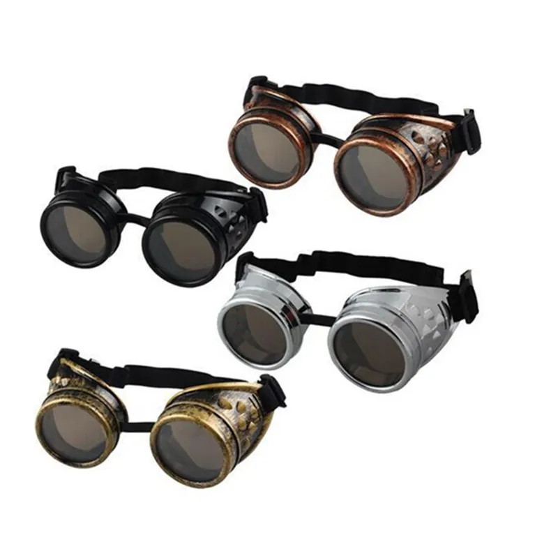 Vintage Steampunk Glasses Heavy Metal Driver Goggles Eclipse Lenses Adult Gothic Style Helmets Cosplay Halloween Decorations
Vintage Steampunk Glasses Heavy Metal Driver Goggles Eclipse Lenses Adult Gothic Style Helmets Cosplay Halloween Decorations