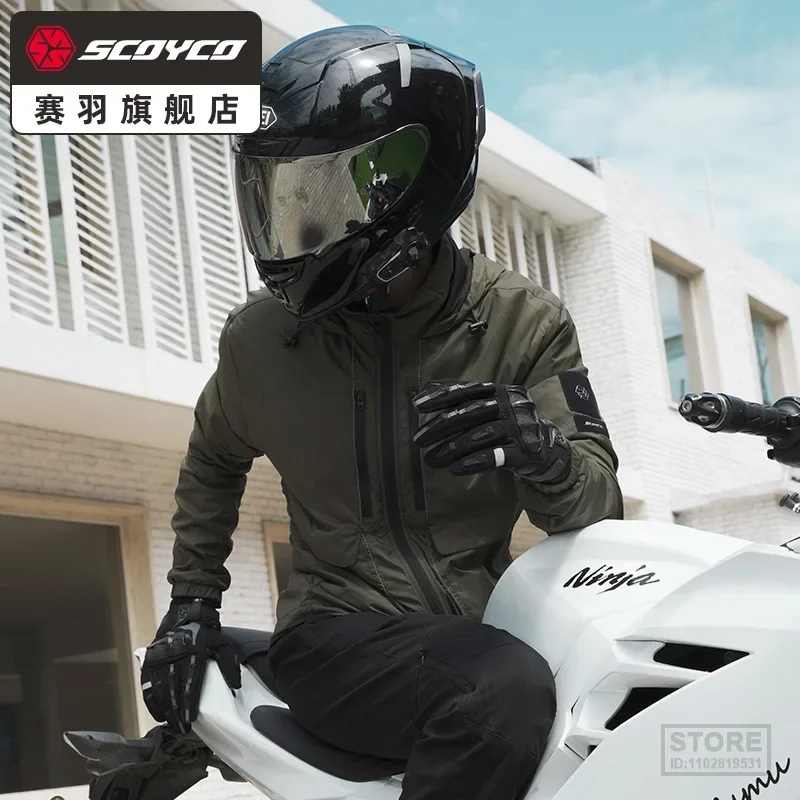 Autumn Lightweig Men's Motorcycle Biker Jacket SCOYCO Motorcyclist Accessories clothes CE Protector Motocross Jackets Windproof
Autumn Lightweig Men's Motorcycle Biker Jacket SCOYCO Motorcyclist Accessories clothes CE Protector Motocross Jackets Windproof
