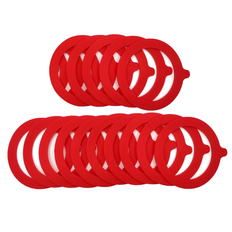 50JC 15 Pieces Canning Seal Silicone Replacement Gasket Airtight Rubber Seals Ring Leak-Proof for Glass Jar Storage Container
50JC 15 Pieces Canning Seal Silicone Replacement Gasket Airtight Rubber Seals Ring Leak-Proof for Glass Jar Storage Container