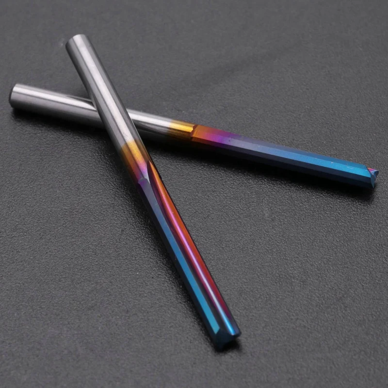20Pcs 3.175 Shank Blue Coated Straight End Mill 2 Flute Carbide Milling Cutter For Wood MDF Plastic CNC Engraving Bit
20Pcs 3.175 Shank Blue Coated Straight End Mill 2 Flute Carbide Milling Cutter For Wood MDF Plastic CNC Engraving Bit