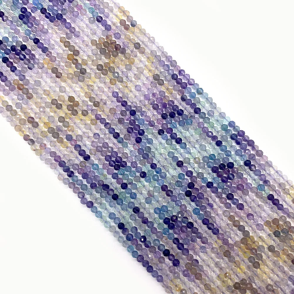 Gradient Natural Stone Beads Faceted Round 2/3/4mm Small Size Natural Loose Stone Beads for DIY Needle Beads Making Necklaces
Gradient Natural Stone Beads Faceted Round 2/3/4mm Small Size Natural Loose Stone Beads for DIY Needle Beads Making Necklaces