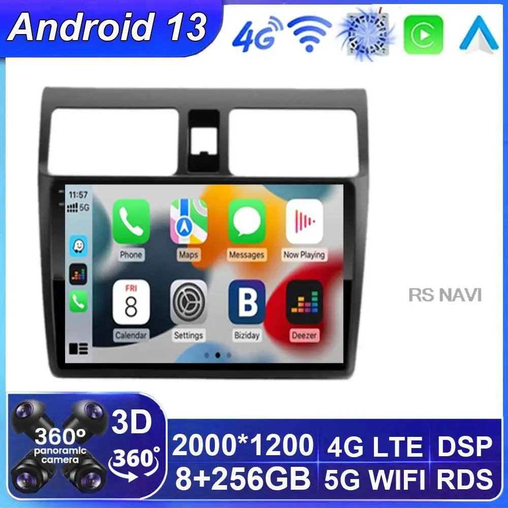 10" Android 13 For Suzuki Swift 2003 - 2010 Carplay 2 Din Car Radio Multimidia Video Player GPS Navigation Head Unit Stereo
10" Android 13 For Suzuki Swift 2003 - 2010 Carplay 2 Din Car Radio Multimidia Video Player GPS Navigation Head Unit Stereo