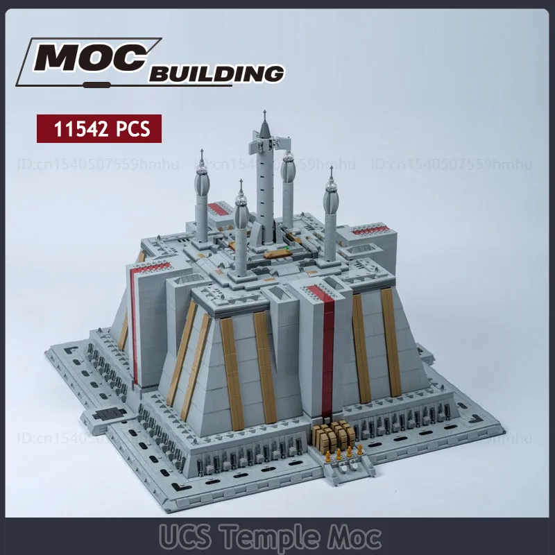 UCS Temple Moc Building Blocks Movie Famous Castle Architecture Technology Bricks DIY Assembly Sets Collection Toys Gifts
UCS Temple Moc Building Blocks Movie Famous Castle Architecture Technology Bricks DIY Assembly Sets Collection Toys Gifts