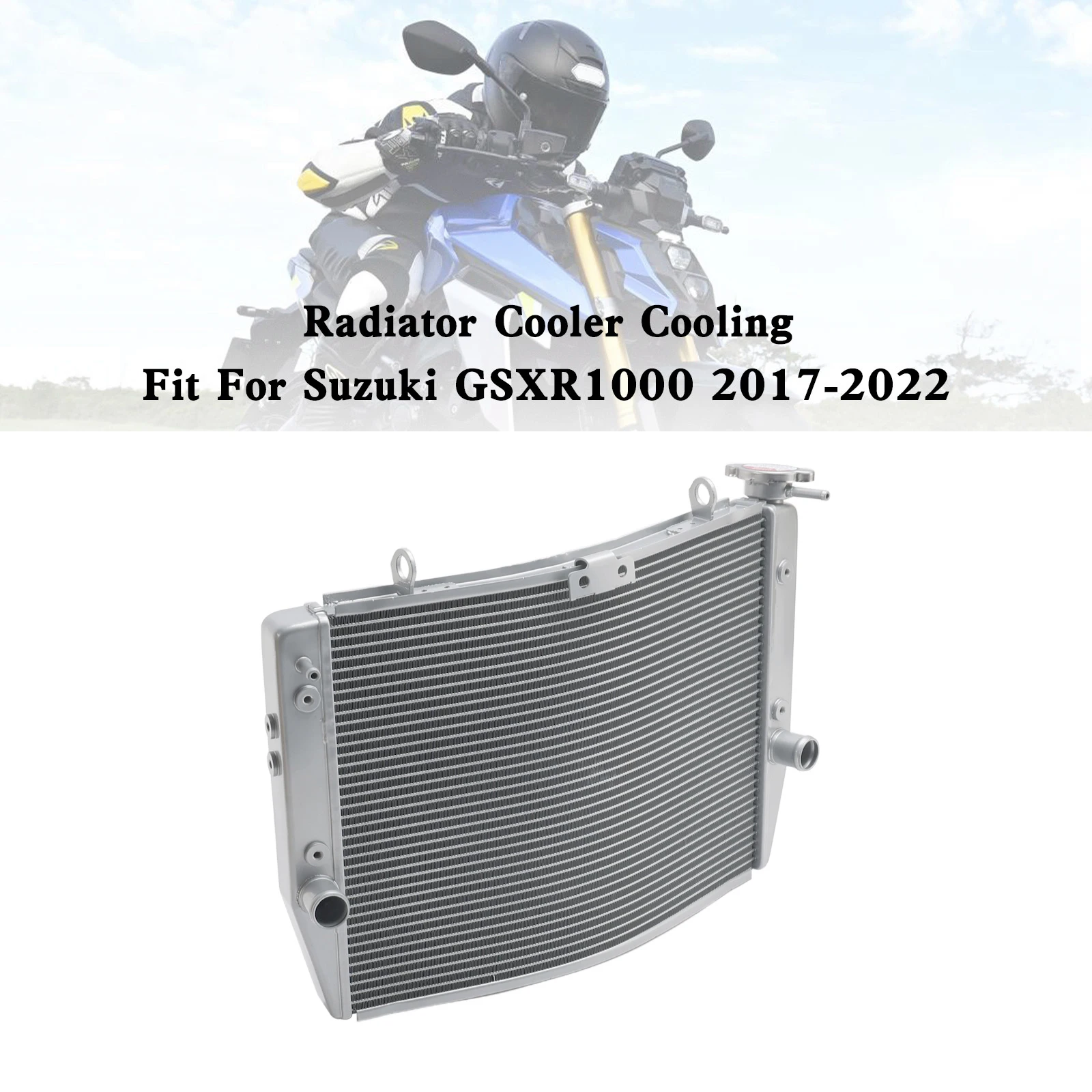 Topteng, радиатор двигателя, кулер, охлаждение, подходит для Suzuki GSXR 1000 GSX-R 2017-2024 K11, серебристый
Topteng, радиатор двигателя, кулер, охлаждение, подходит для Suzuki GSXR 1000 GSX-R 2017-2024 K11, серебристый