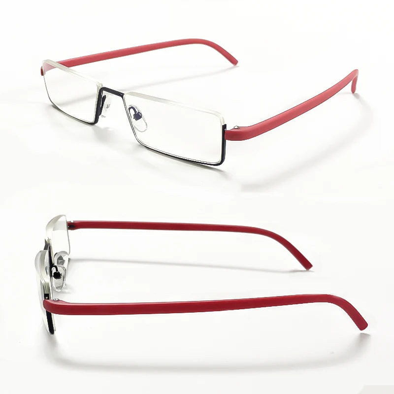 TR90 metalowe anty-niebieskie światło okulary do czytania Unisex