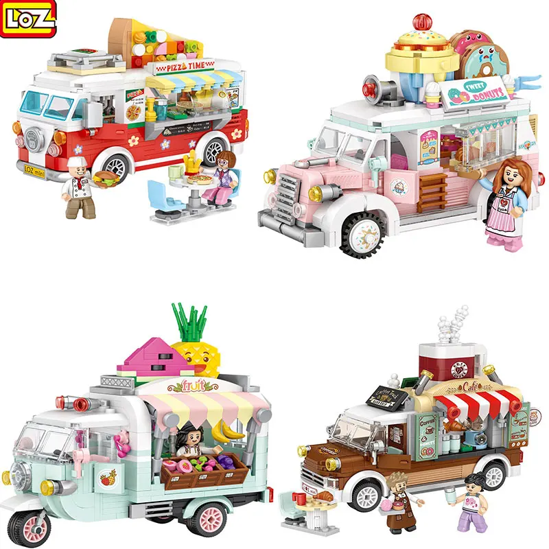 LOZ New Mini Creative Street View Product Assembling Building Block Small Particle Bus Model Lovely Car Children Adult Toy Gift
LOZ New Mini Creative Street View Product Assembling Building Block Small Particle Bus Model Lovely Car Children Adult Toy Gift