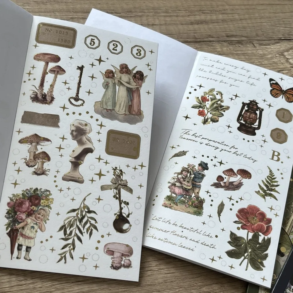 Винтажная бумажная наклейка Washi, книга «сделай сам», украшение для дневника, цветок, сказочный ангел, бронин, INS, дневной стикер, альбом, скрапбукинг, канцелярские принадлежности
Винтажная бумажная наклейка Washi, книга «сделай сам», украшение для дневника, цветок, сказочный ангел, бронин, INS, дневной стикер, альбом, скрапбукинг, канцелярские принадлежности