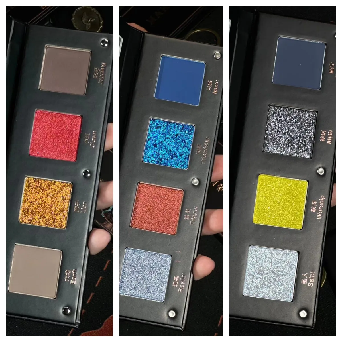 Shellwe Makeup Matte Metallic Multichrome Eyeshadow Palette 
Shellwe Makeup Matte Metallic Multichrome Eyeshadow Palette