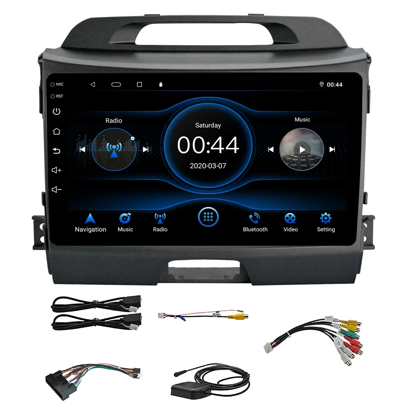 Автомагнитола 2DIN, Android 10,1, мультимедийный плеер, Gps-навигатор с DSP 2 ГБ + 16 ГБ для Kia Sportage
Автомагнитола 2DIN, Android 10,1, мультимедийный плеер, Gps-навигатор с DSP 2 ГБ + 16 ГБ для Kia Sportage