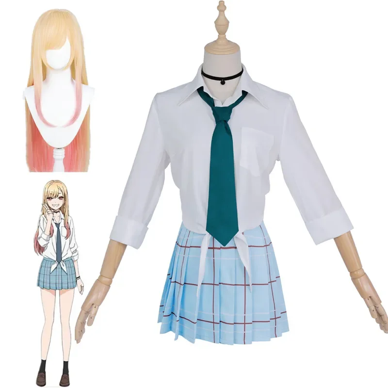 Anime My Dress Up Darling Marin Kitagawa Cosplay Costume JK School Uniform Skirt Outfits Halloween Carnival Suit
Anime My Dress Up Darling Marin Kitagawa Cosplay Costume JK School Uniform Skirt Outfits Halloween Carnival Suit