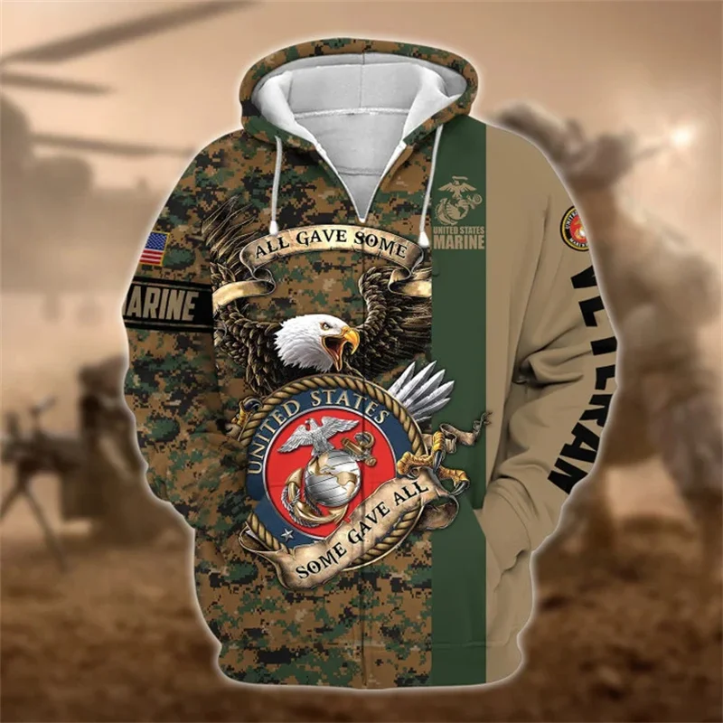 New Autumn Printing 3D United States Soldiers Armys Veterans Zip Up Hoodies For Men Kid Fashion Cool Camouflag Top Zip Up Hoodie
New Autumn Printing 3D United States Soldiers Armys Veterans Zip Up Hoodies For Men Kid Fashion Cool Camouflag Top Zip Up Hoodie
