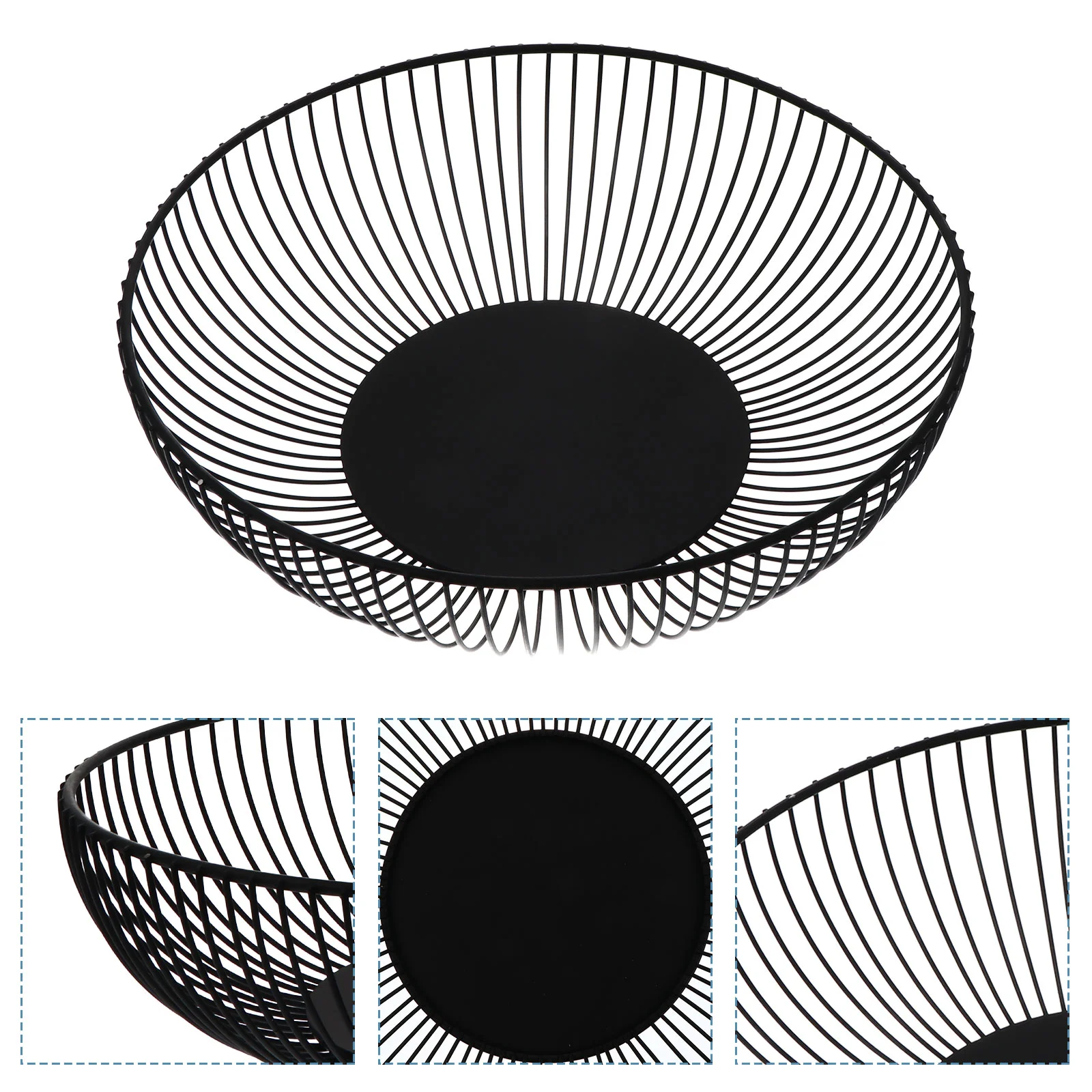 Holibanna Metal Basket Black Decor Metal Wire Fruit Bowl Countertop Snack Vegetable Storage Coffee Holder Vegetables Eggs
Holibanna Metal Basket Black Decor Metal Wire Fruit Bowl Countertop Snack Vegetable Storage Coffee Holder Vegetables Eggs