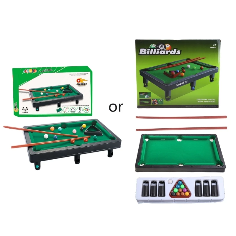 Mini Pool Table Tabletop Desktop Billiards Snooker Game with 2 Sticks & Balls Home Office Desk Stress Relief Board Games
Mini Pool Table Tabletop Desktop Billiards Snooker Game with 2 Sticks & Balls Home Office Desk Stress Relief Board Games