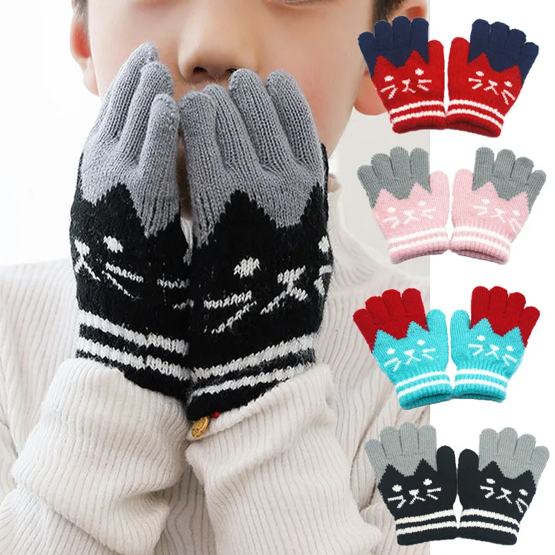 Wecute Child Kids Baby Girls Boys Winter Knitted Gloves Cartoon Warm Mittens Toddlers Children Outdoor Cartoon Cats Cute Gloves
Wecute Child Kids Baby Girls Boys Winter Knitted Gloves Cartoon Warm Mittens Toddlers Children Outdoor Cartoon Cats Cute Gloves