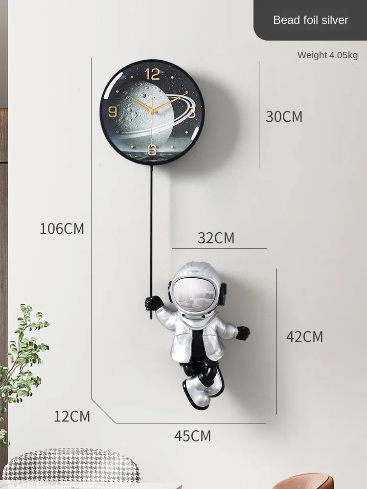 YY Nordic Decorative Hanging Clock for Living Room Home Fashion Modern Light Luxury Clock Wall
YY Nordic Decorative Hanging Clock for Living Room Home Fashion Modern Light Luxury Clock Wall