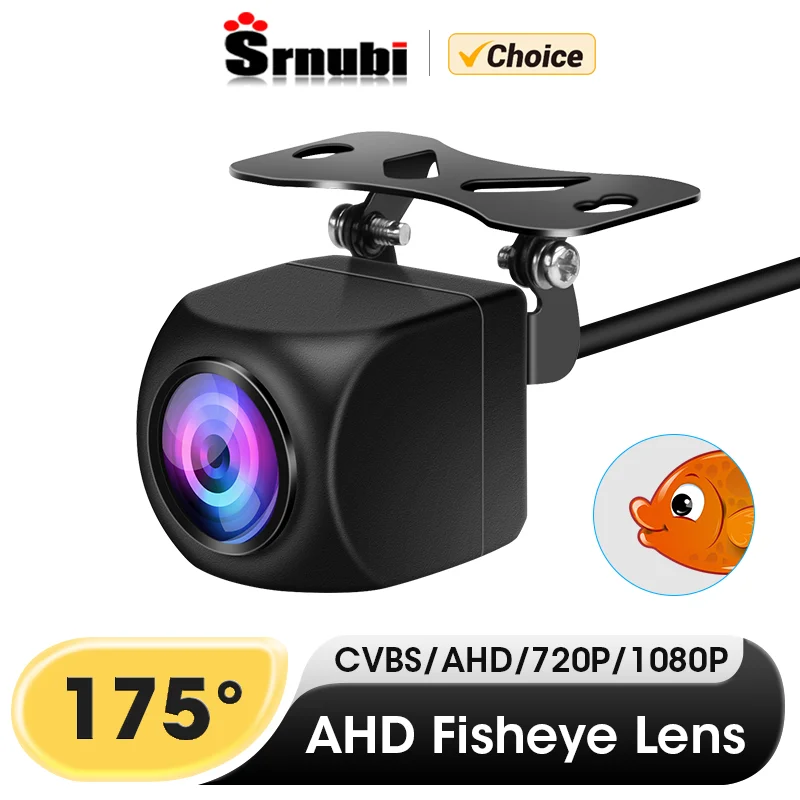 Srnubi 1920x1080P Car Vehicle HD AHD Reverse Camera 170 Degree Fisheye Lens Starlight Night Vision HD Universal Vehicle Rear Vie 
Srnubi 1920x1080P Car Vehicle HD AHD Reverse Camera 170 Degree Fisheye Lens Starlight Night Vision HD Universal Vehicle Rear Vie