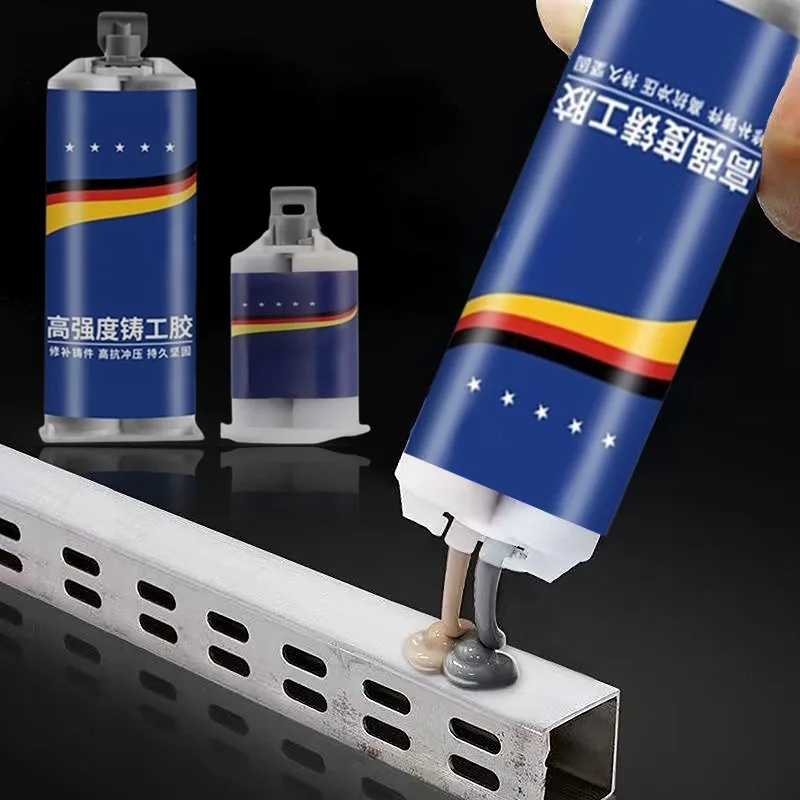 New Metal Repair Adhesive High Strength Cold Welding Glue Heat Resistance AB Sealant Plastic Repair Casting Adhesive Agent
New Metal Repair Adhesive High Strength Cold Welding Glue Heat Resistance AB Sealant Plastic Repair Casting Adhesive Agent