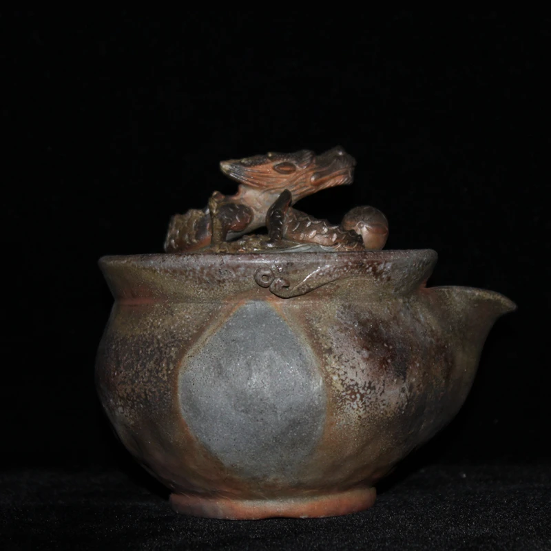 Firewood Burning Japanese Pre-Cooked Famous Xiaoxi Taogu Handmade Dragon Aquarius Hand-Pinching Teapot Tea Set Raw Ore Glaze
Firewood Burning Japanese Pre-Cooked Famous Xiaoxi Taogu Handmade Dragon Aquarius Hand-Pinching Teapot Tea Set Raw Ore Glaze