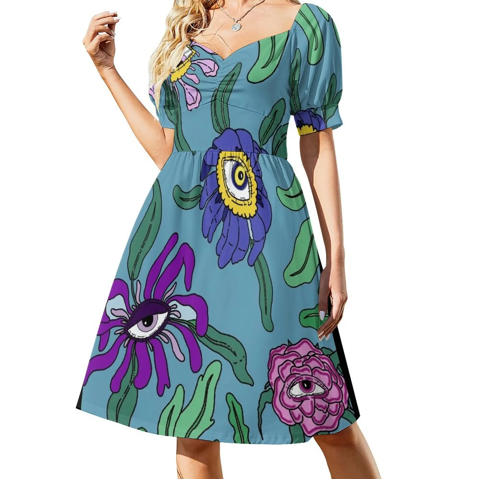 EYE FLOWERS Sleeveless Dress summer dress womens 2024 women's summer dress 2024
EYE FLOWERS Sleeveless Dress summer dress womens 2024 women's summer dress 2024