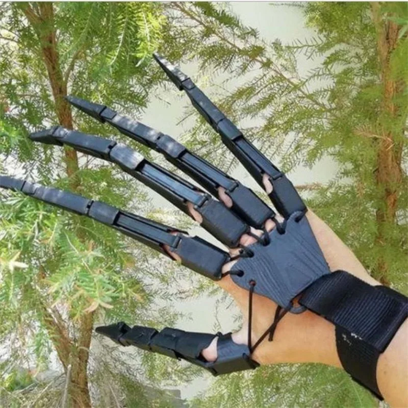 Halloween Articulated Fingers Scarry Fake Fingers Skeleton Hands Realistic Horror Ghost Claw Props Cosplay Gear Finger Glove
Halloween Articulated Fingers Scarry Fake Fingers Skeleton Hands Realistic Horror Ghost Claw Props Cosplay Gear Finger Glove