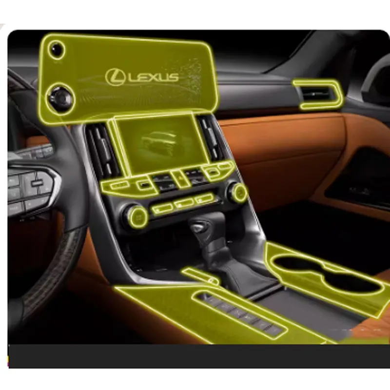 For Lexus LX 600 LX600 2022-2023 Center console shift screen TPU protective film Scratch proof film Auto interior Sticker 
For Lexus LX 600 LX600 2022-2023 Center console shift screen TPU protective film Scratch proof film Auto interior Sticker