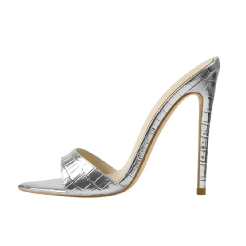 Women Cool Summer Stiletto High Heel Snake Print Slipper Sandals Female Slip On Open Toe Outdoor Shoes
Women Cool Summer Stiletto High Heel Snake Print Slipper Sandals Female Slip On Open Toe Outdoor Shoes