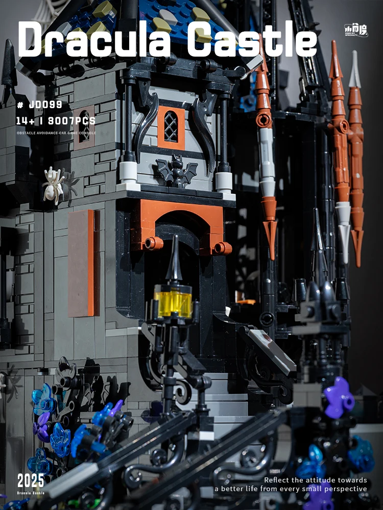 3007PCS JD099 MOC Idea Street View Vampire Dracula's Castle Building Blocks Bricks Assembling Toys for Boys Christmas Gifts Sets 3007PCS JD099 MOC Idea Street View Vampire Dracula's Castle Building Blocks Bricks Assembling Toys for Boys Christmas Gifts Sets