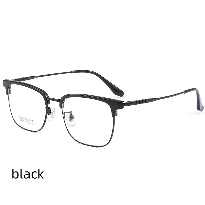 53mm 2023 New Pure titanium man Square Glasses Frame Prescription Glasses Optical Eyeglasses 15207 
53mm 2023 New Pure titanium man Square Glasses Frame Prescription Glasses Optical Eyeglasses 15207