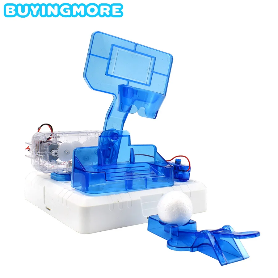 DIY Mobile Basketball Rack Shooting Model Kit Electric Education Toys for Children Plastic Model Science Toys Physics Experiment
DIY Mobile Basketball Rack Shooting Model Kit Electric Education Toys for Children Plastic Model Science Toys Physics Experiment