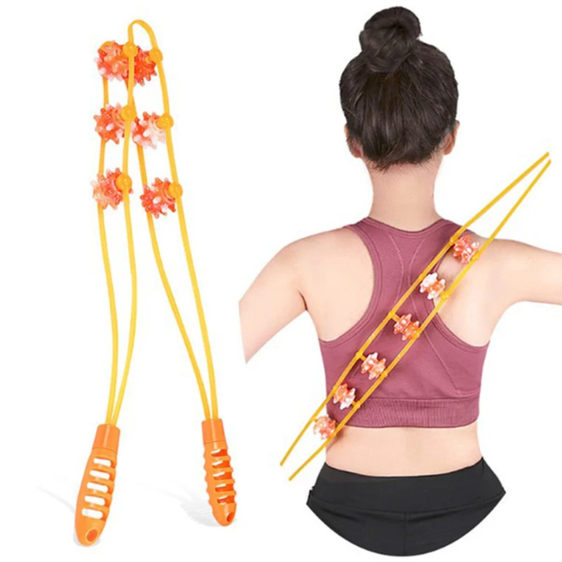 Portable Roller Massage For Shoulder Back Neck Waist Multi Functional Body Massager Self Upper Lower Point Rolling Handheld
Portable Roller Massage For Shoulder Back Neck Waist Multi Functional Body Massager Self Upper Lower Point Rolling Handheld