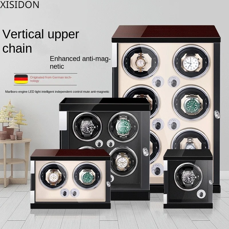 Luxury Paint Baking Door Self-stop Watch Case Winder for Automatic Watches Watchwinder Dustproof Display Box Erect Position
Luxury Paint Baking Door Self-stop Watch Case Winder for Automatic Watches Watchwinder Dustproof Display Box Erect Position
