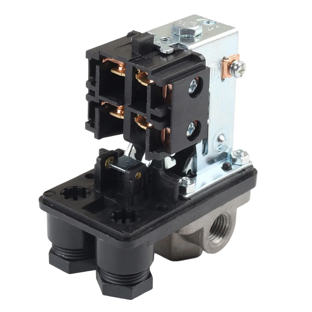 Air Compressor Air Pressure Air Compressor Pressure Switch 16A 4 Port Control Valve Heavy Duty Normally Closed
Air Compressor Air Pressure Air Compressor Pressure Switch 16A 4 Port Control Valve Heavy Duty Normally Closed