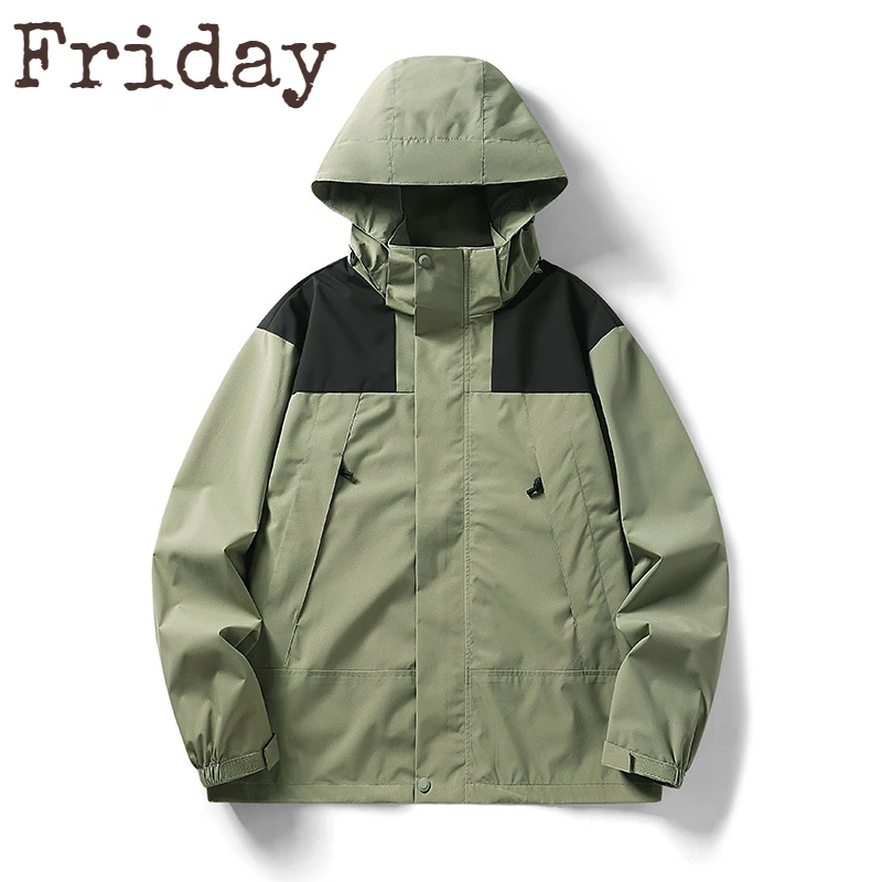 Trend Detachable Hooded Men Clothing Outdoor Loose Winter Jacket Men 2024 Windproof and Waterproof Couple Mountaineering Suit
Trend Detachable Hooded Men Clothing Outdoor Loose Winter Jacket Men 2024 Windproof and Waterproof Couple Mountaineering Suit