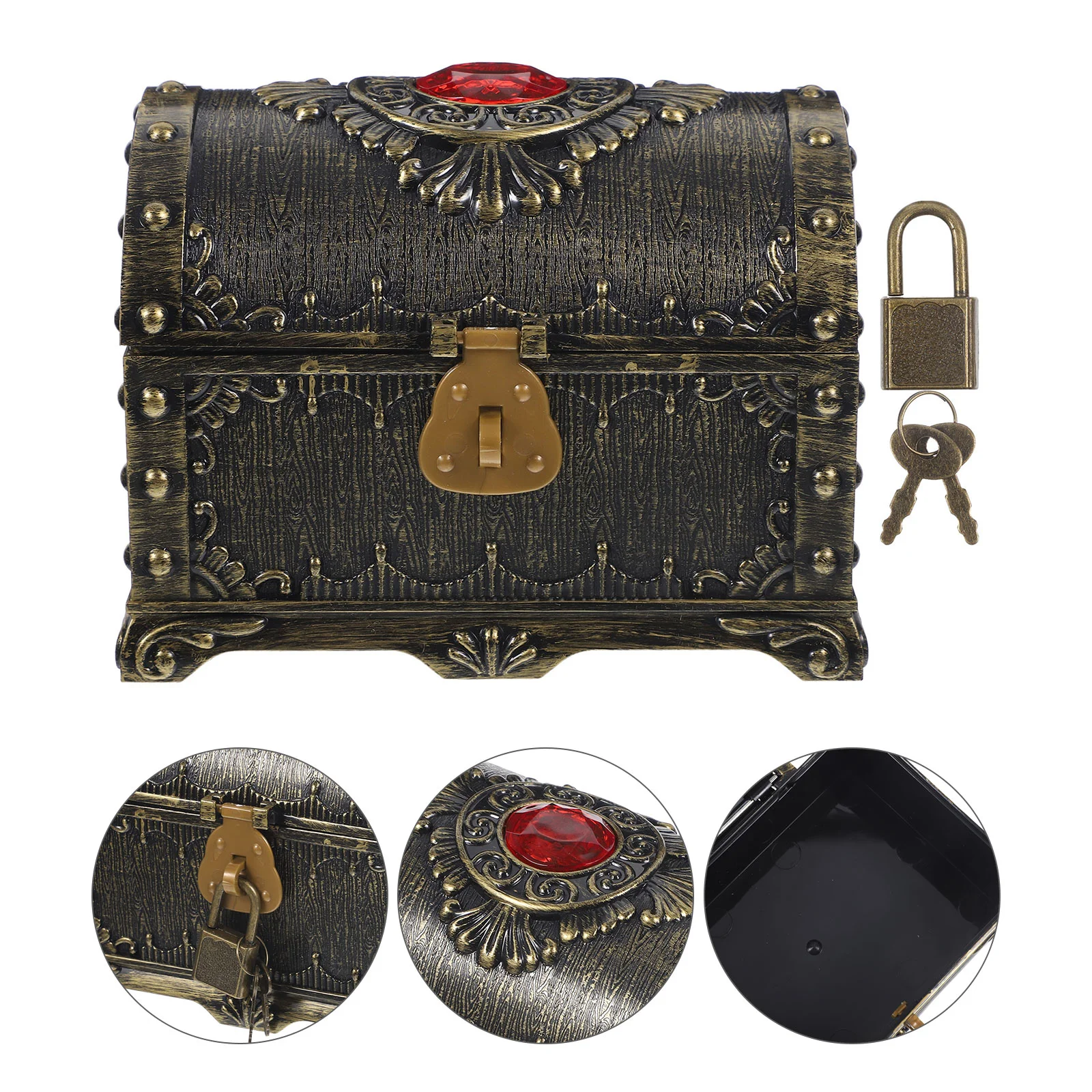 Vintage Wooden Treasure Chest Keepsake Box Decorative Coin Money Piggy Bank Mini Jewelry Box Kids Drink Containers
Vintage Wooden Treasure Chest Keepsake Box Decorative Coin Money Piggy Bank Mini Jewelry Box Kids Drink Containers