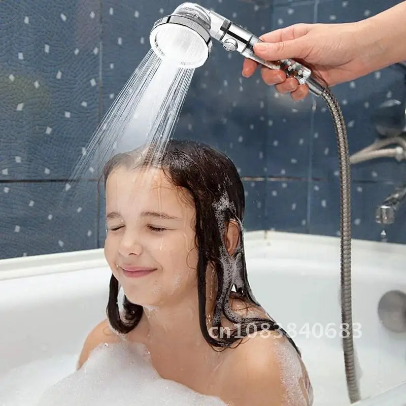 Colorful Box New Bathroom SPA Shower Head 3 Modes Adjustable High Pressure Water Saving with Replacement Beads and Filter
Colorful Box New Bathroom SPA Shower Head 3 Modes Adjustable High Pressure Water Saving with Replacement Beads and Filter