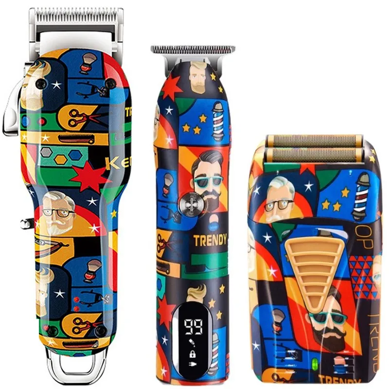 Barber Shop Hair Clipper Electric Hair Trimmer Shaver 100-240V Rechargeable Powerful Cutter Hair Cutting Machine Cordless
Barber Shop Hair Clipper Electric Hair Trimmer Shaver 100-240V Rechargeable Powerful Cutter Hair Cutting Machine Cordless