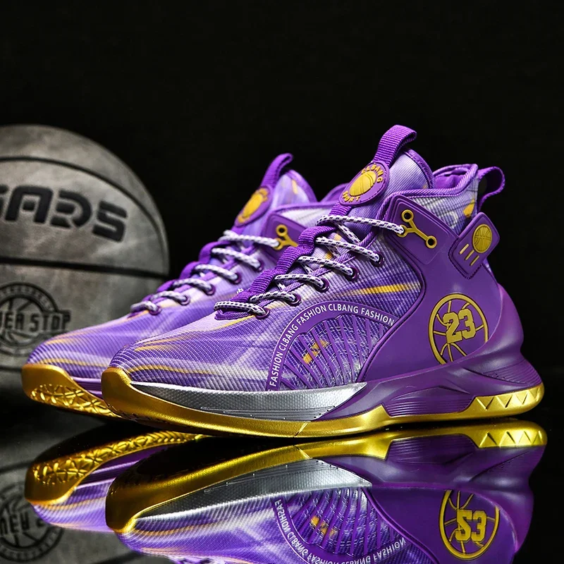 High-quality Basketball Shoes for Men's Youth Basketball Training Shoes Wear-resistant, Non-slip Tennis Sports Shoes
High-quality Basketball Shoes for Men's Youth Basketball Training Shoes Wear-resistant, Non-slip Tennis Sports Shoes