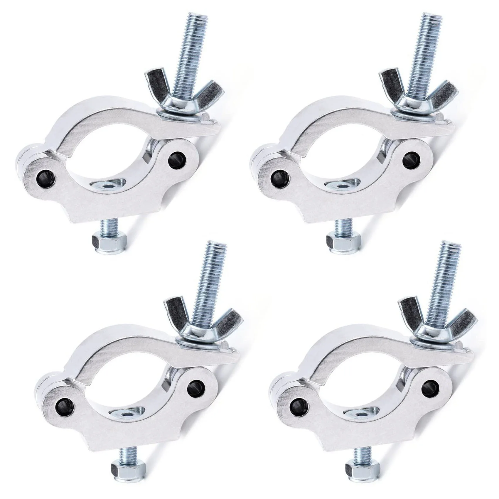 Heavy Duty Stage Lighting Clamps, 660Lb Aluminum Light Clamps Truss Clamps for DJ Lighting Projector Par Lights,4 Packs
Heavy Duty Stage Lighting Clamps, 660Lb Aluminum Light Clamps Truss Clamps for DJ Lighting Projector Par Lights,4 Packs