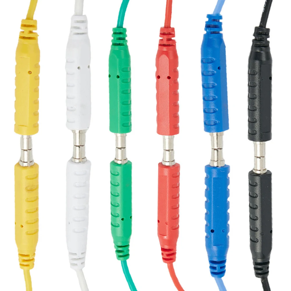 Magnetic Test Lead Universal Useful White Durable Green Practical Silicone + Pure Copper Soft Sturdy 30V AC/5A
Magnetic Test Lead Universal Useful White Durable Green Practical Silicone + Pure Copper Soft Sturdy 30V AC/5A