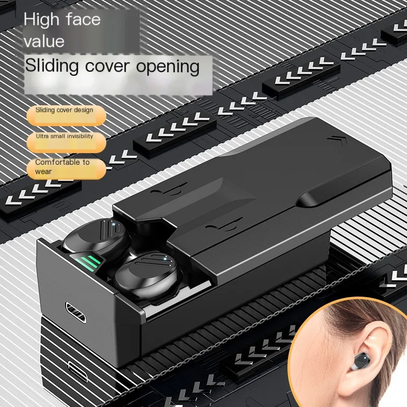 Sliding Bluetooth Earphones TWS Slide Wireless Headphones Bluetooth 5.2 Earphones In Ear Earbuds Earpod Sports Gamer Headset
Sliding Bluetooth Earphones TWS Slide Wireless Headphones Bluetooth 5.2 Earphones In Ear Earbuds Earpod Sports Gamer Headset