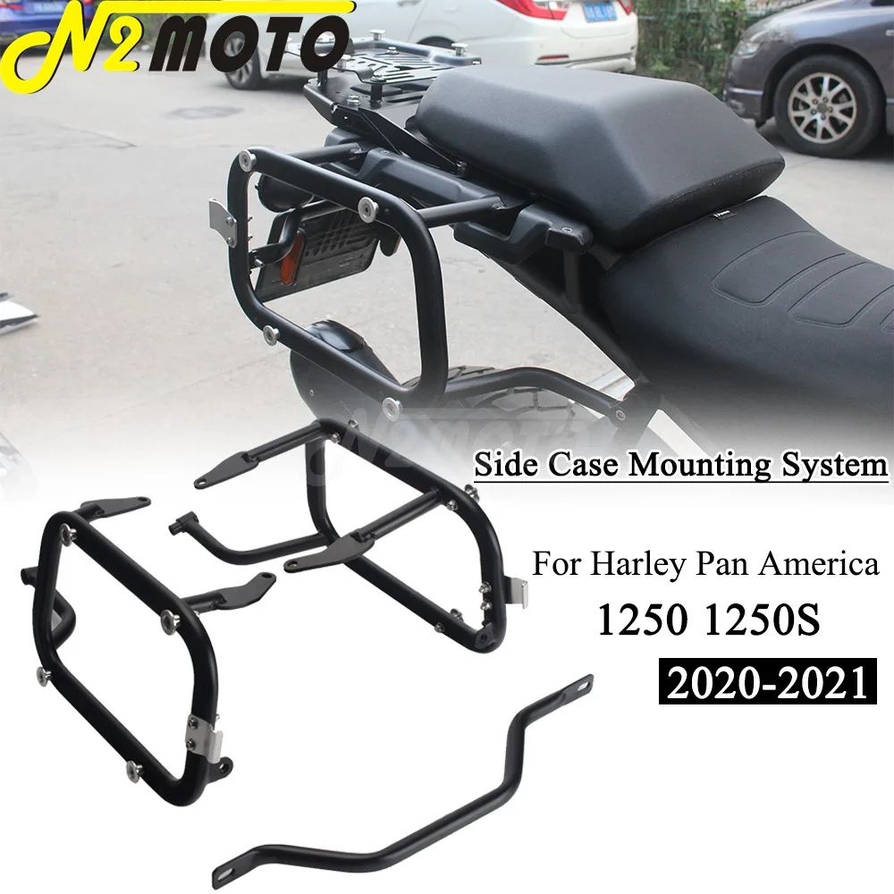 Black/Orange Motocycle Side Case Mounting System Rear Luggage Rack Protector Guard For Harley Pan America 1250 S 1250S 2020-2021
Black/Orange Motocycle Side Case Mounting System Rear Luggage Rack Protector Guard For Harley Pan America 1250 S 1250S 2020-2021
