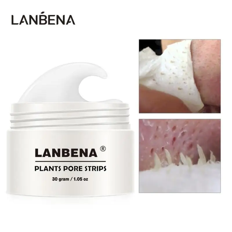 

LANBENA New Style Blackhead Remover Nose Mask Pore Strip Black Mask Peeling Acne Treatment Black Deep Cleansing Skin Care Korea